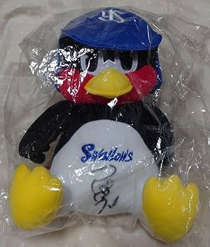 つば九郎　ぬいぐるみ　直筆サイン入り つば九郎 サイン入り まるっともちもちぬいぐるみ - メルカリ